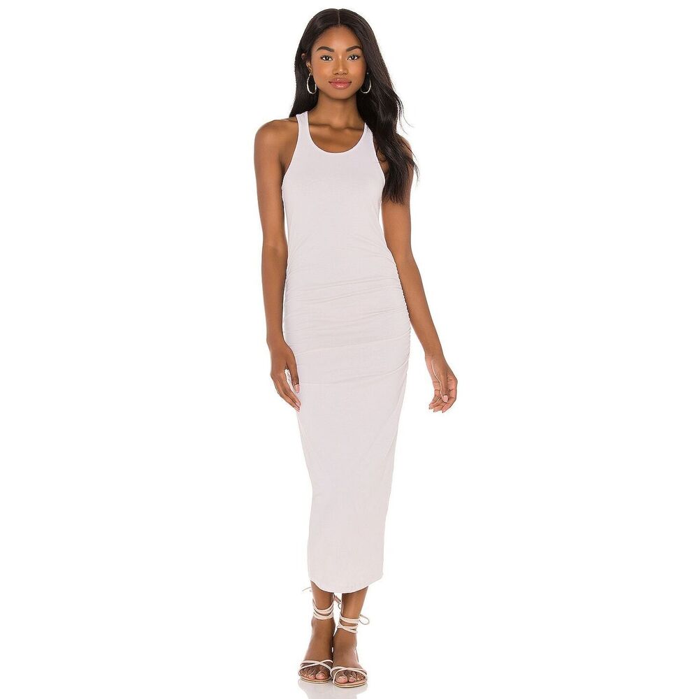 NEW Michael Stars Racerback Midi Dress in Stucco Size XS REVOLVE MSRP $88